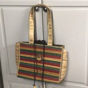 Bag, woven straw